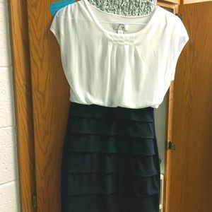 Sweet Storm Ruffle Dress